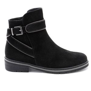 Blondo Waterproof Vital Black Suede Ankle Boot Booties Liam 8.5